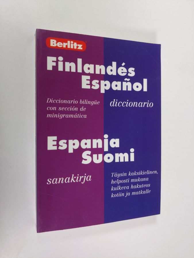 Espanja-suomi : sanakirja = finlandés-espanol : dicciorane