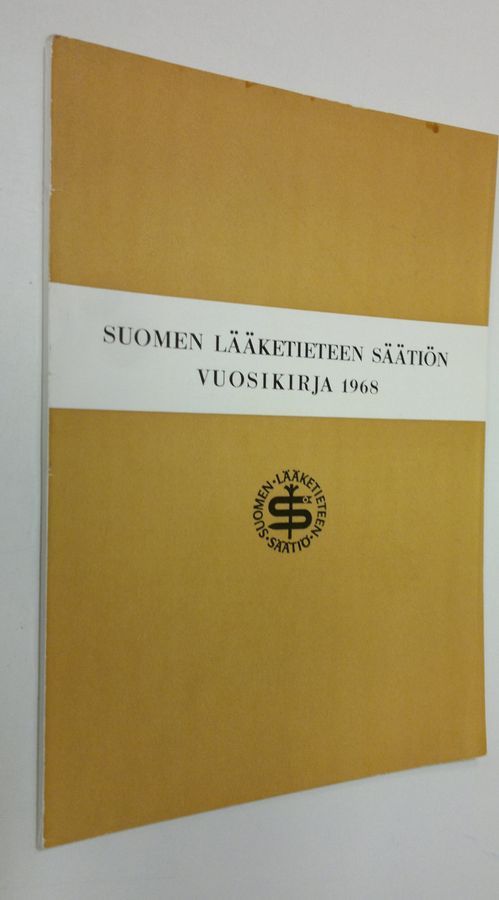 Suomen lääketieteen säätiön vuosikirja 1968