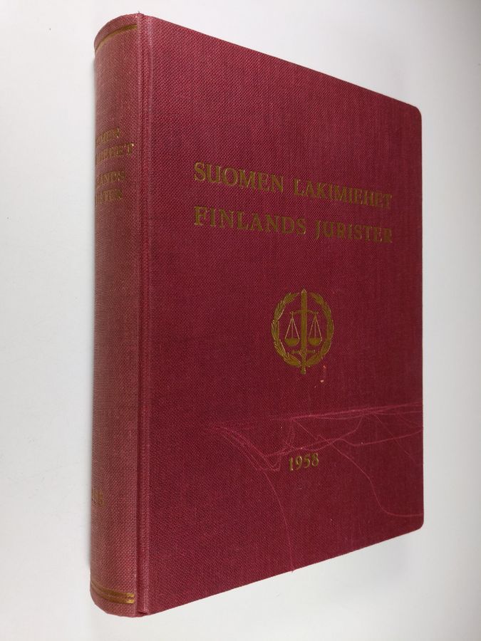 Osta Schrey: Suomen lakimiehet 1958 = Finlands jurister | Eero Schrey |  Antikvariaatti Finlandia Kirja