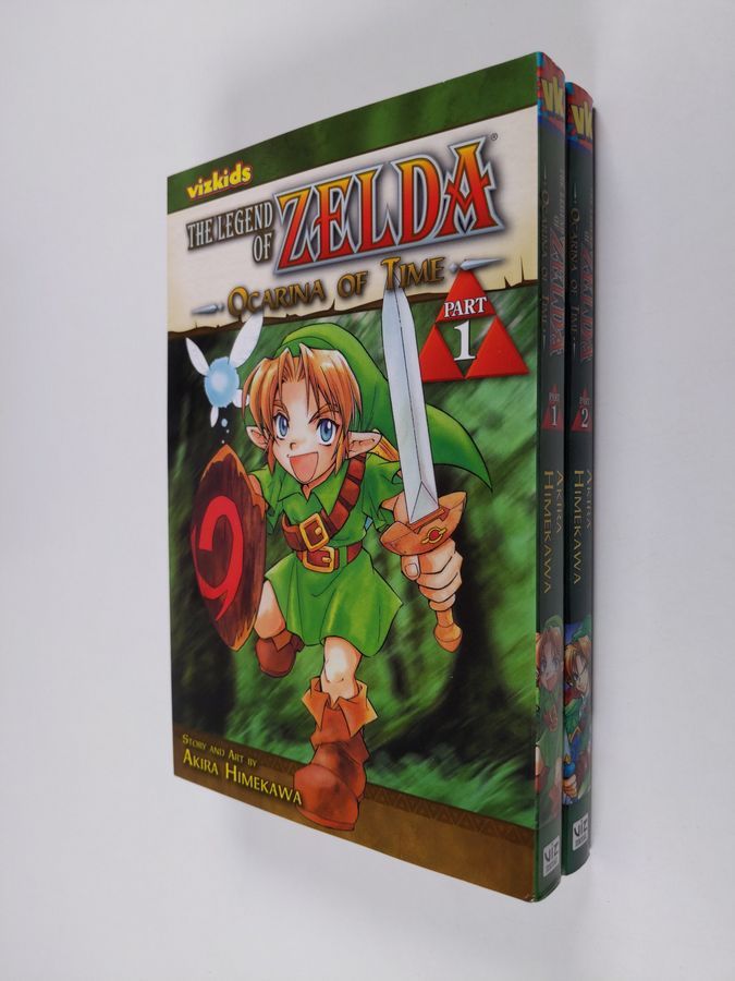 The Legend Of Zelda Ocarina Of Time Manga Part 2 Akira Himekawa