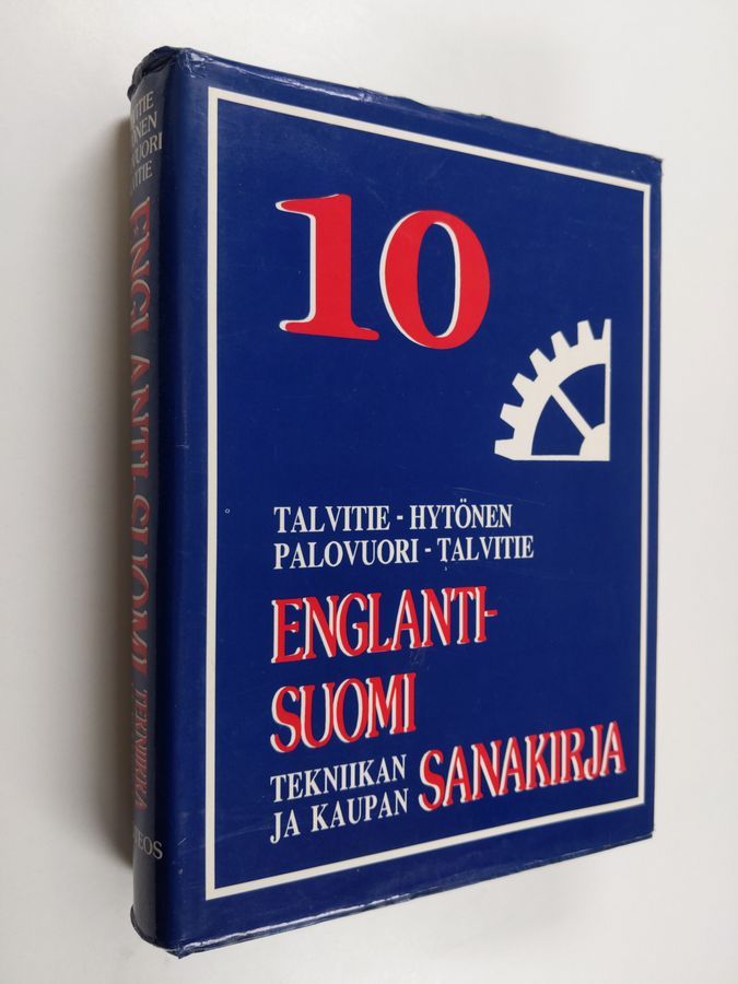 Osta Talvitie: Englanti-suomi tekniikan ja kaupan sanakirja | Jyrki K.  Talvitie | Antikvariaatti Finlandia Kirja