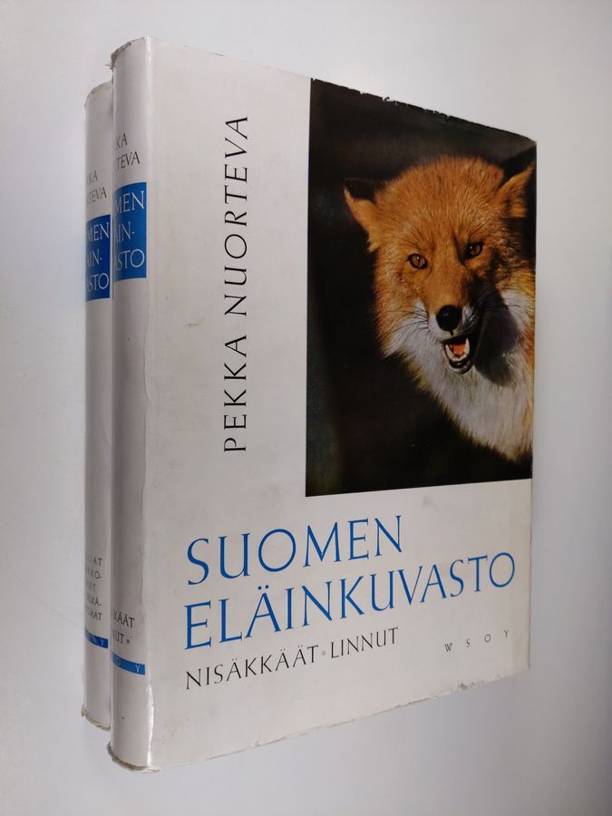 Pekka Nuorteva : Suomen eläinkuvasto 1-2 : Nisäkkäät, linnut ; Matelijat,  sammakkoeläimet, kalat, selkärangattomat