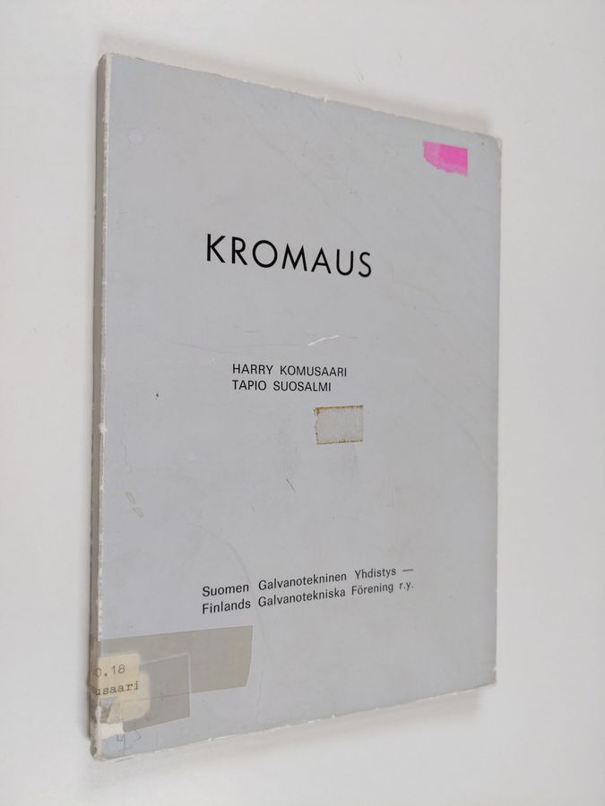 Osta Komusaari, Suosalmi: Kromaus | Harry Komusaari & Tapio Suosalmi |  Antikvariaatti Finlandia Kirja