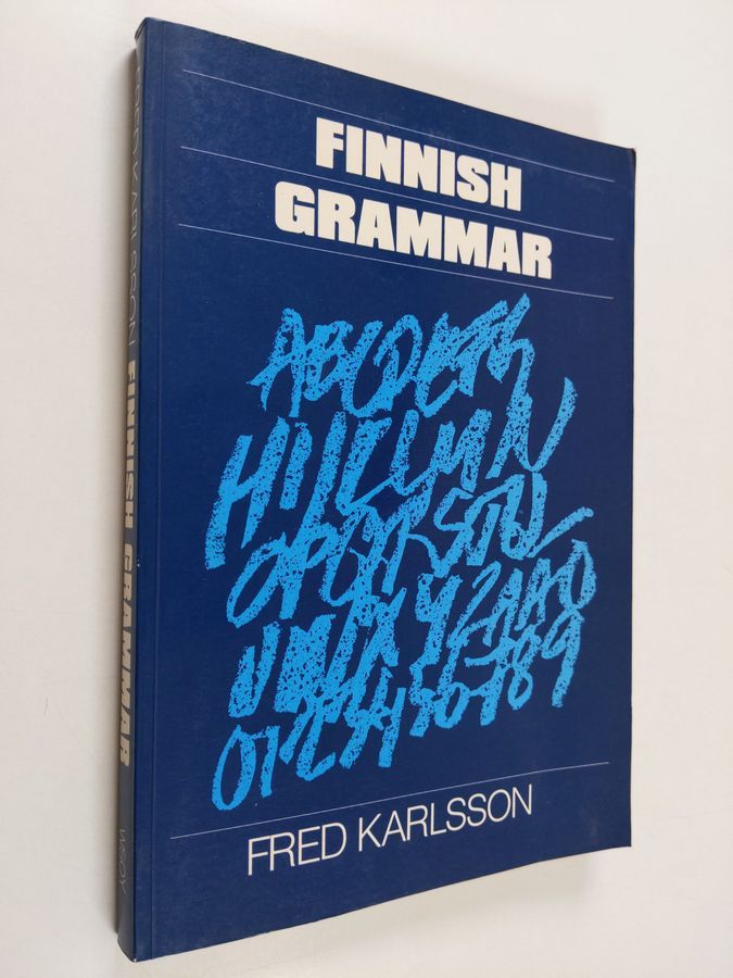 Osta Karlsson: A Finnish grammar | Fred Karlsson | Antikvariaatti Finlandia  Kirja