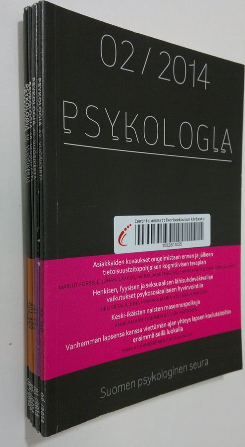 Psykologia 2014: tiedepoliittinen aikakauslehti vuosikerta 1-6