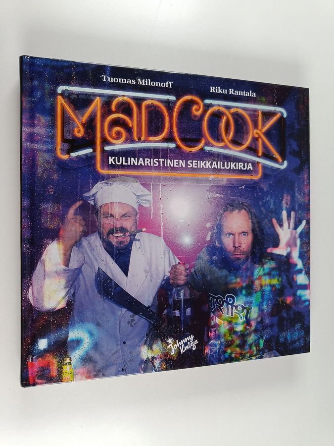 Tuomas Milonoff : Mad cook : kulinaristinen seikkailukirja (+DVD)