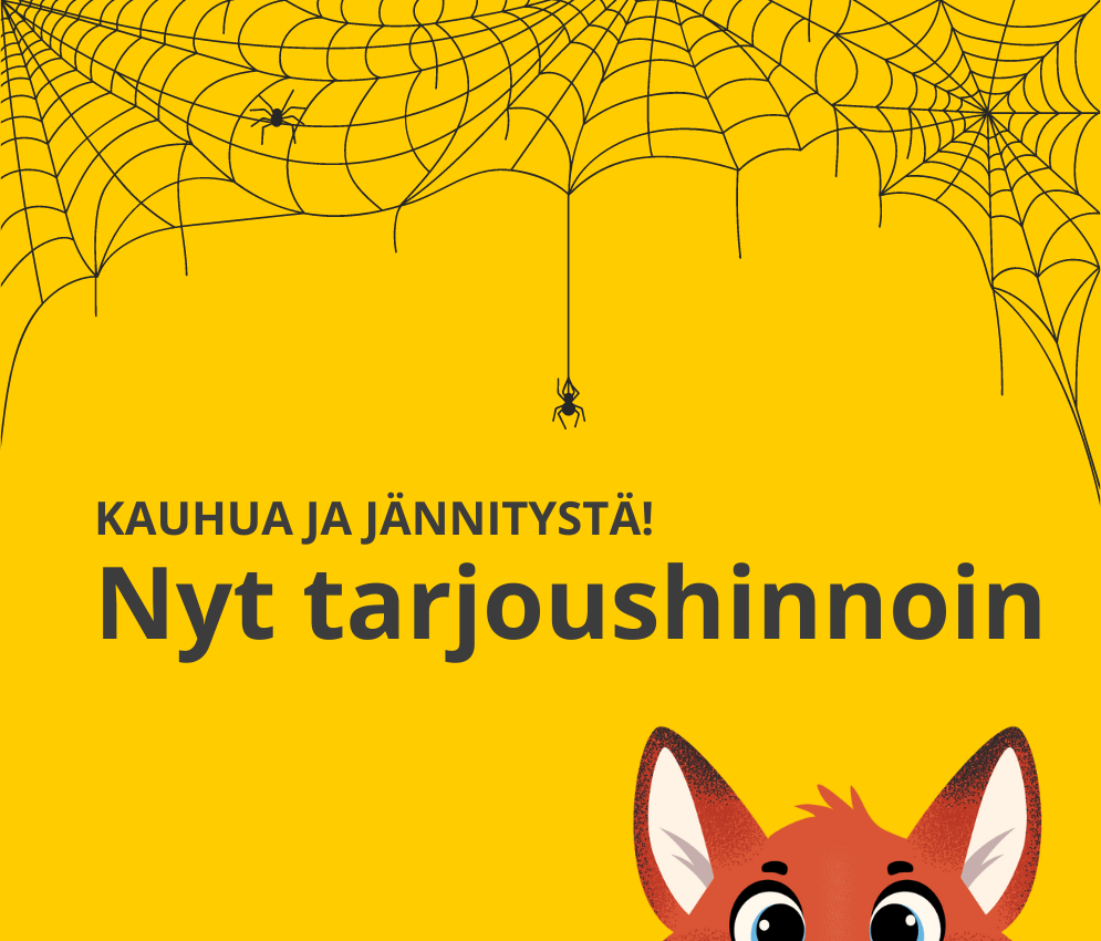 Kauhua ja jännitystä nyt tarjoushinnoin!