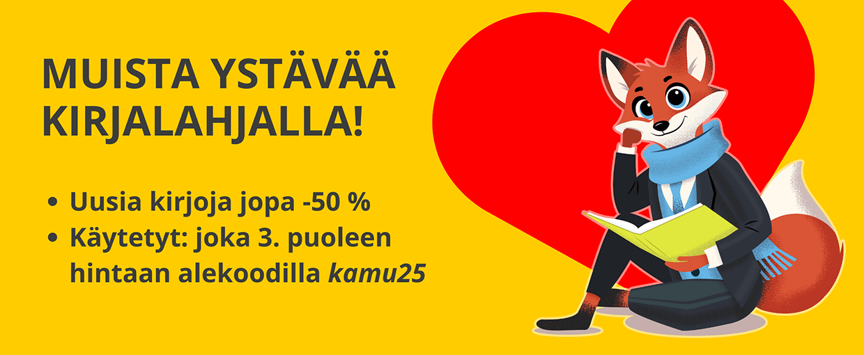 Muista ystävää kirjalahjalla