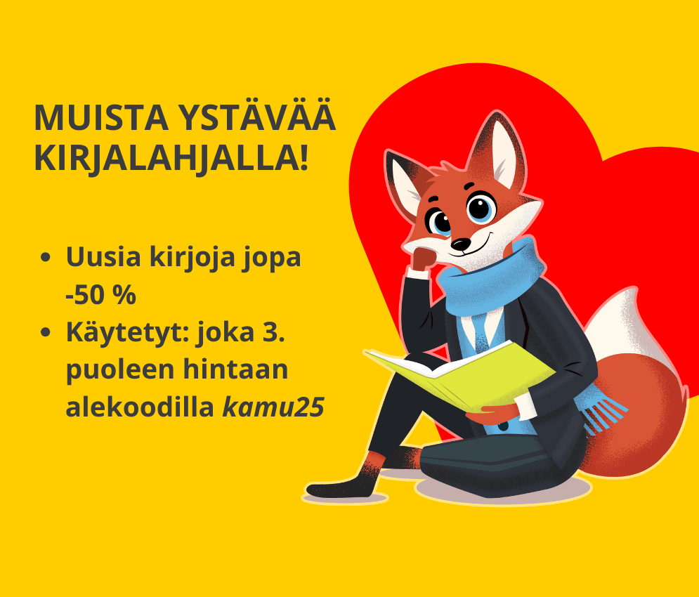 Muista ystävää kirjalahjalla