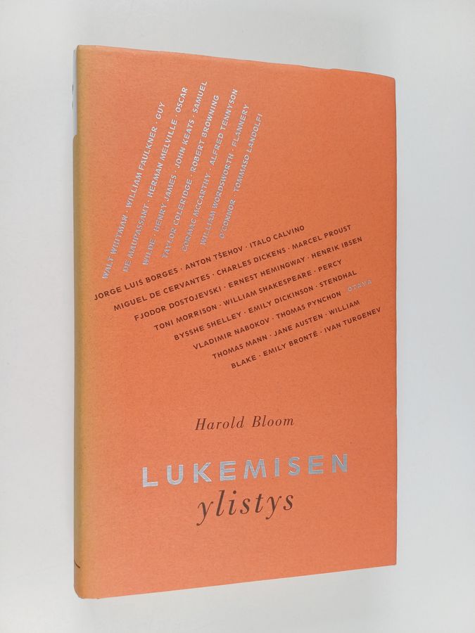 Harold Bloom : Lukemisen ylistys