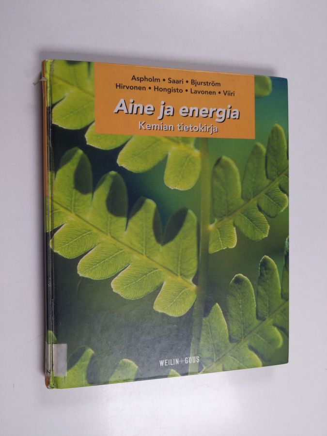 Aine ja energia : Kemian tietokirja