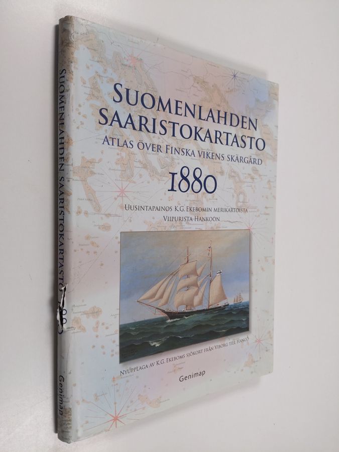 Jan Strang : Suomenlahden saaristokartasto 1880 : uusintapainos K. G. Ekebomin merikartoista Viipurista Hankoon = Atlas över Finska vikens skärgård 1880 : nyupplaga av K. G. Ekeboms sjökort från Viborg till Hangö